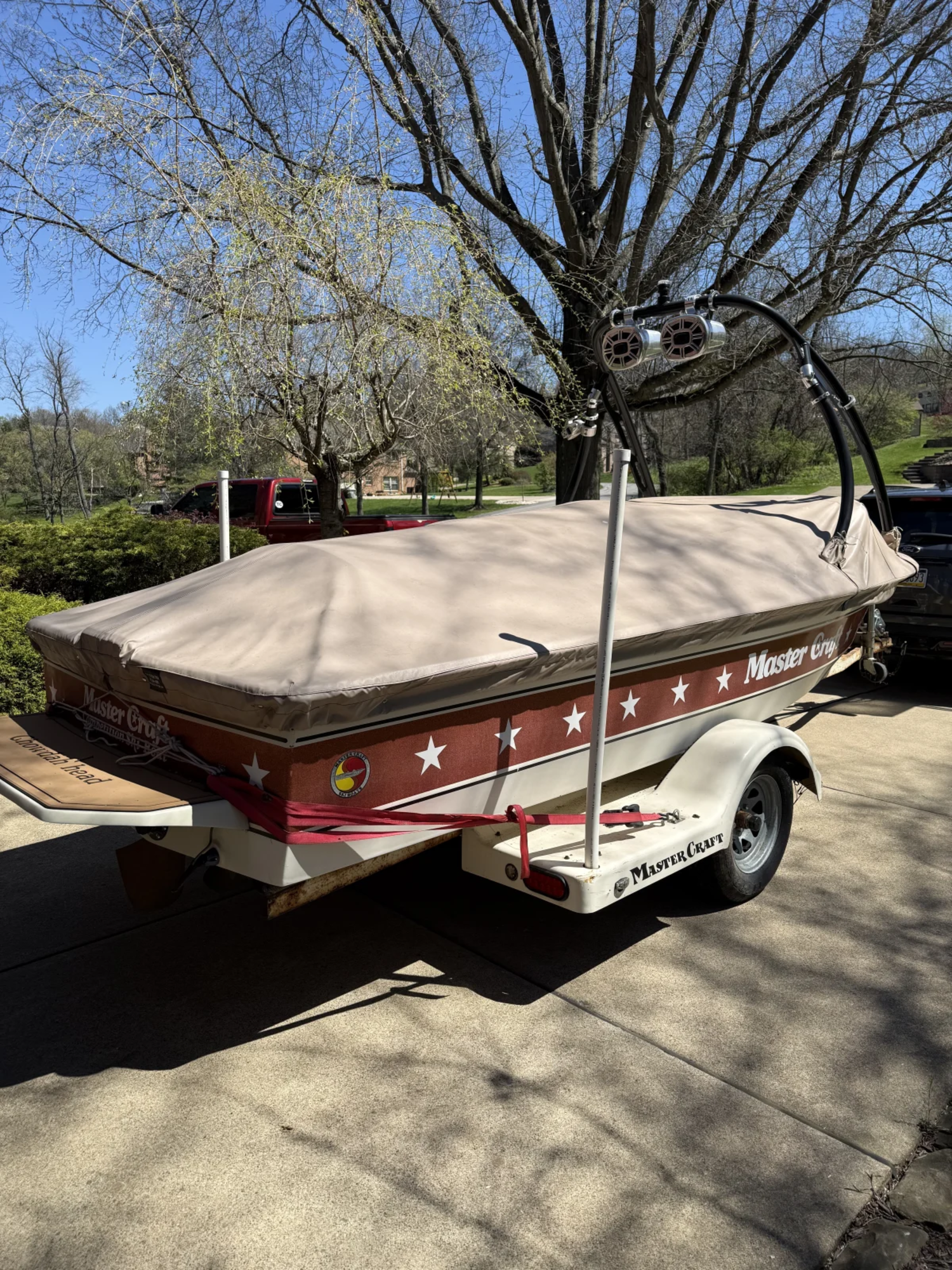 1982 Mastercraft Boats Stars and Stripes