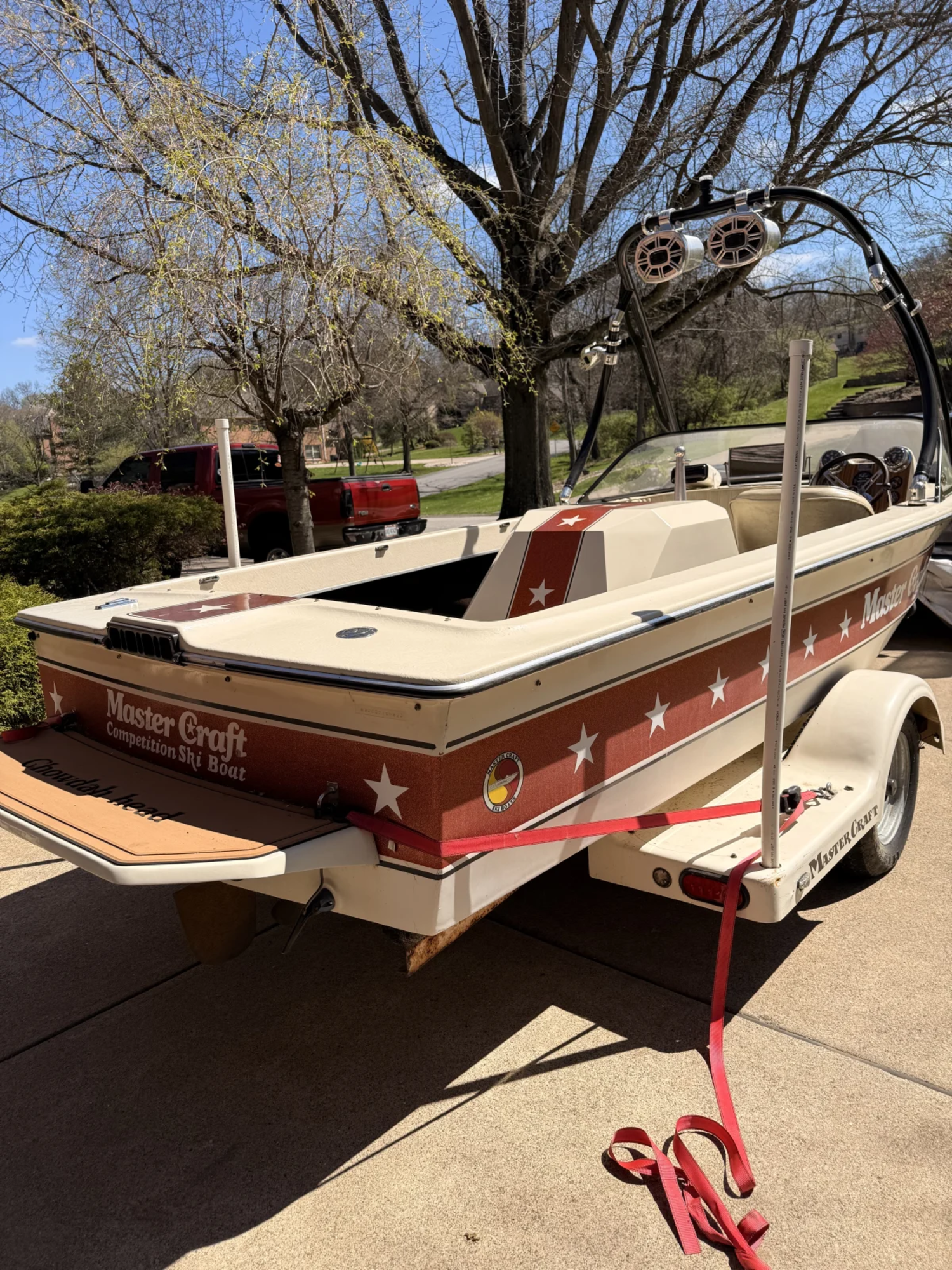 1982 Mastercraft Boats Stars and Stripes