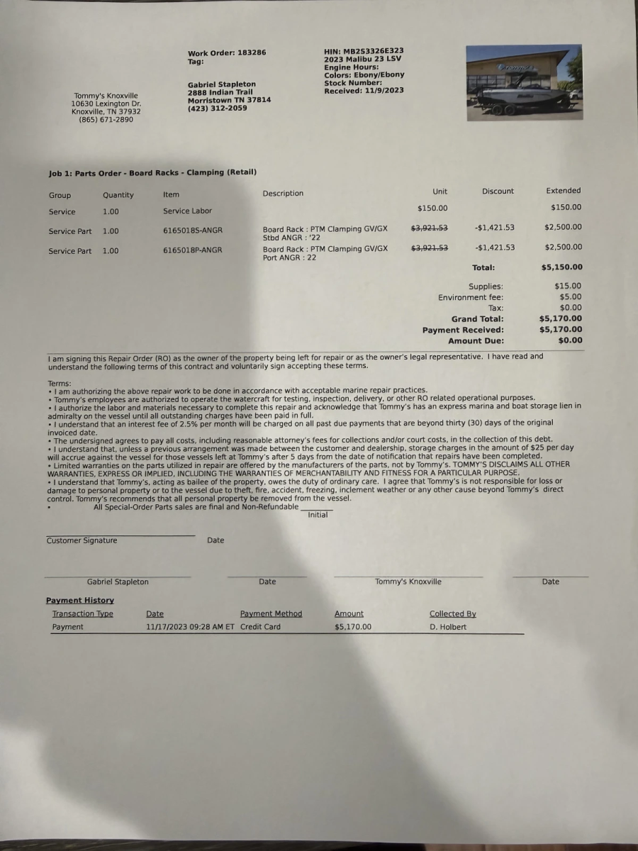 2023 Malibu Boats Wakesetter 23 LSV for sale in Morristown, Tennessee