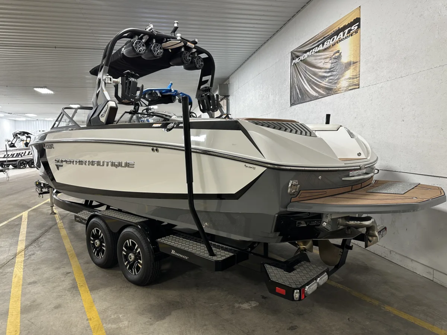 2018 NAUTIQUE G25  XR7  TRAILER 350 hours 
