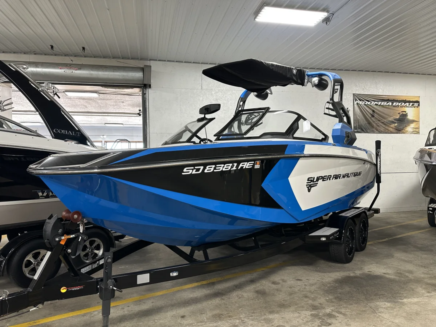 2019 NAUTIQUE G23  FRESH WATER  470 HOURS  TRAILER