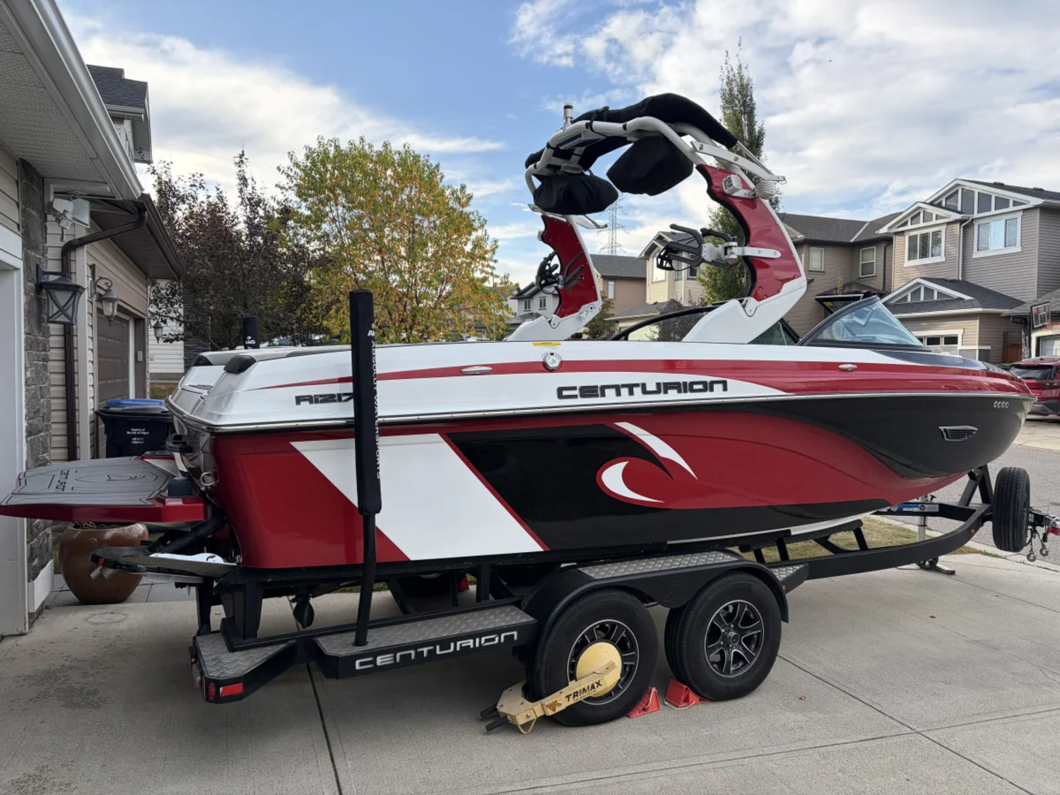 2016 Centurion Boats Ri217 with a 2025 new factory haul