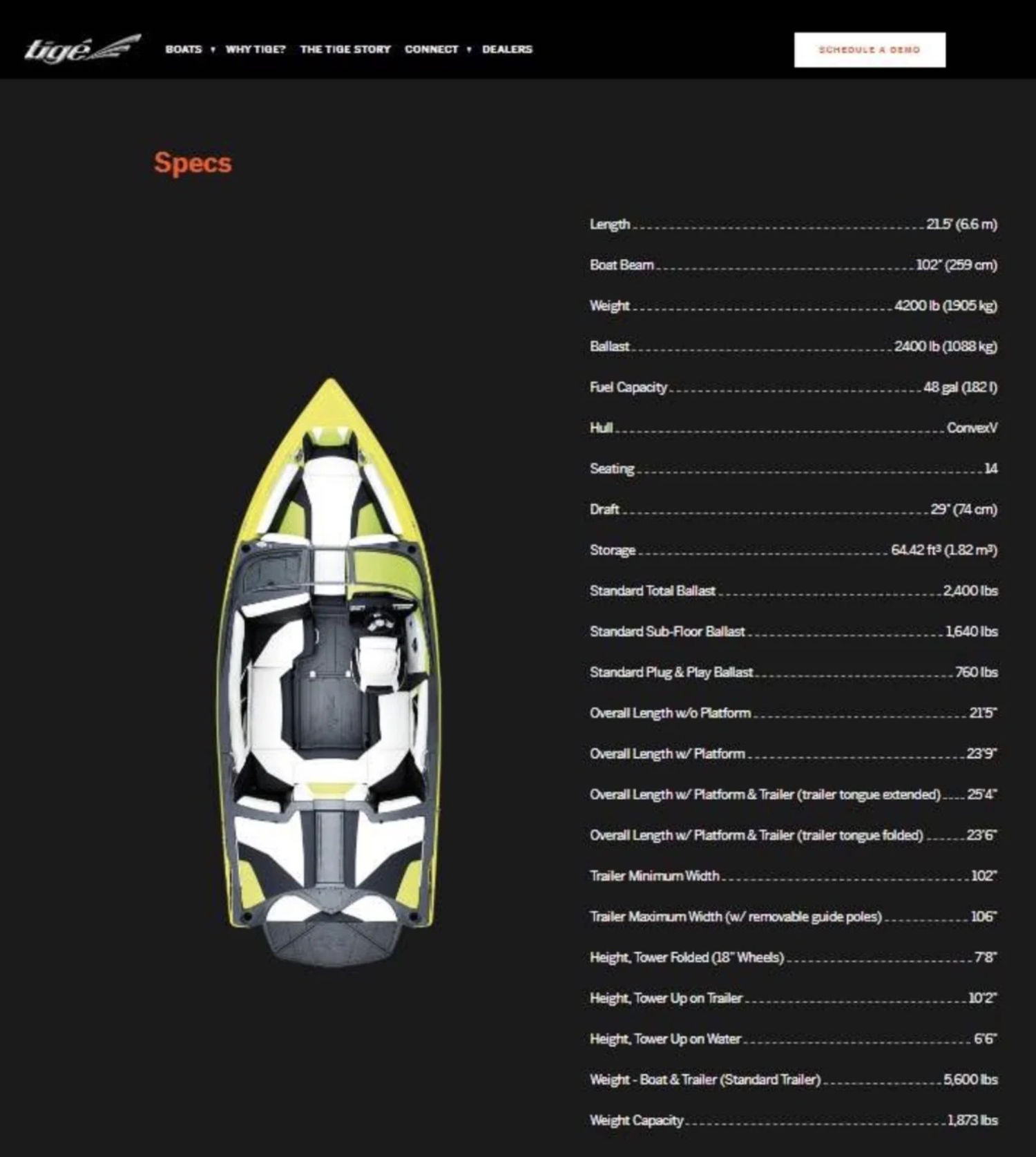 2017 Tige Boats R21e