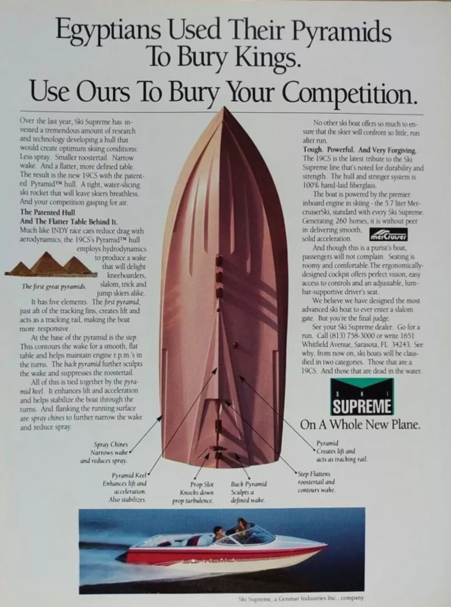 1991 1991 Ski Supreme 19CS Competition Series Closed Bow for sale in Fremont, Nebraska