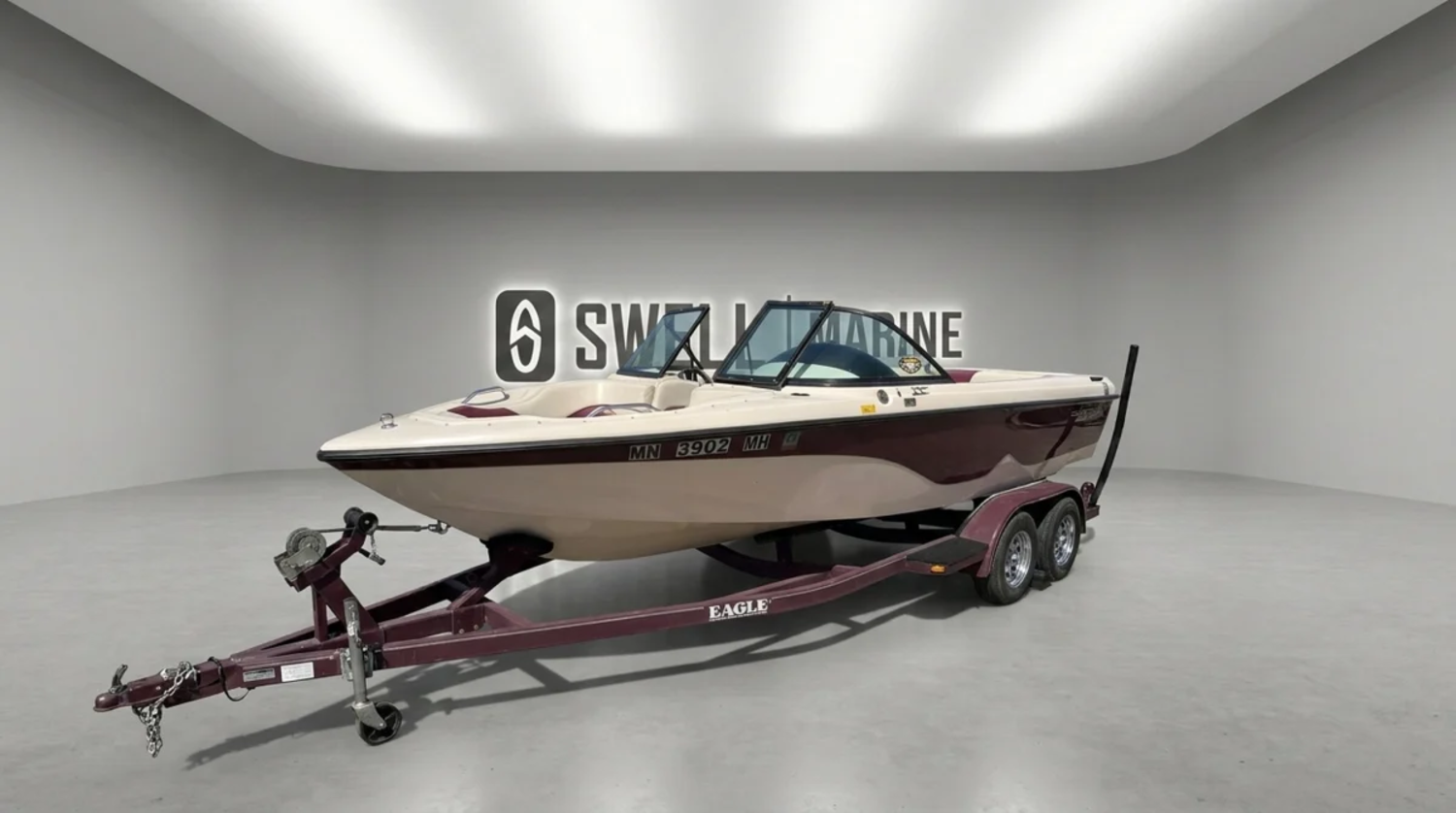 2000 Nautique Super Sport 210 - 5.8L GT40, Low Hours