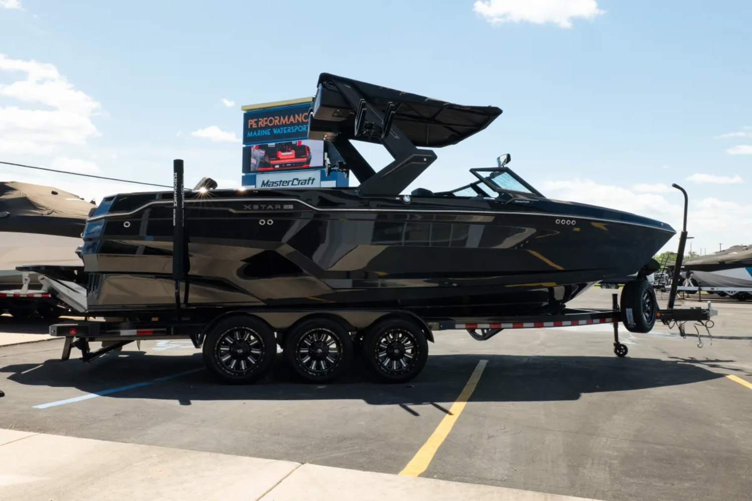 2026 MasterCraft XSTAR-25 BLACK MICA FLAKE ALL OPTIONS 