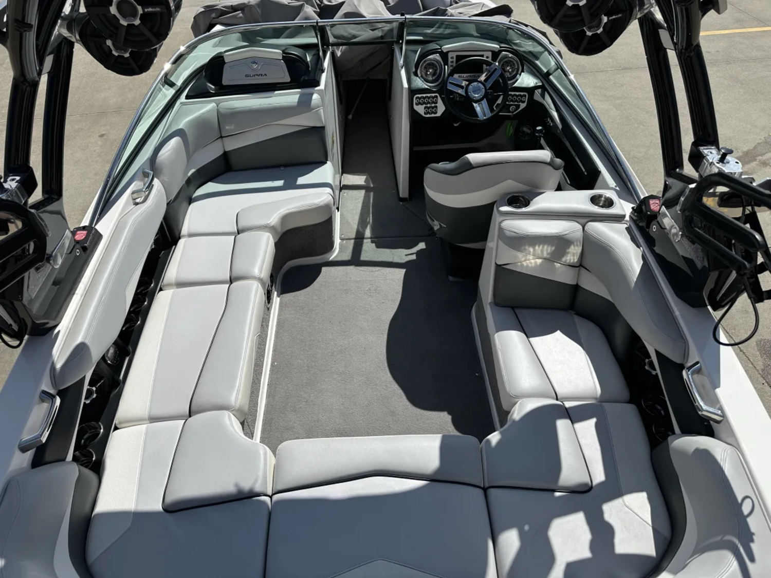 2013 SUPRA SA WORLDS  INDMAR COVETTE  TRAILER LOW HOURS