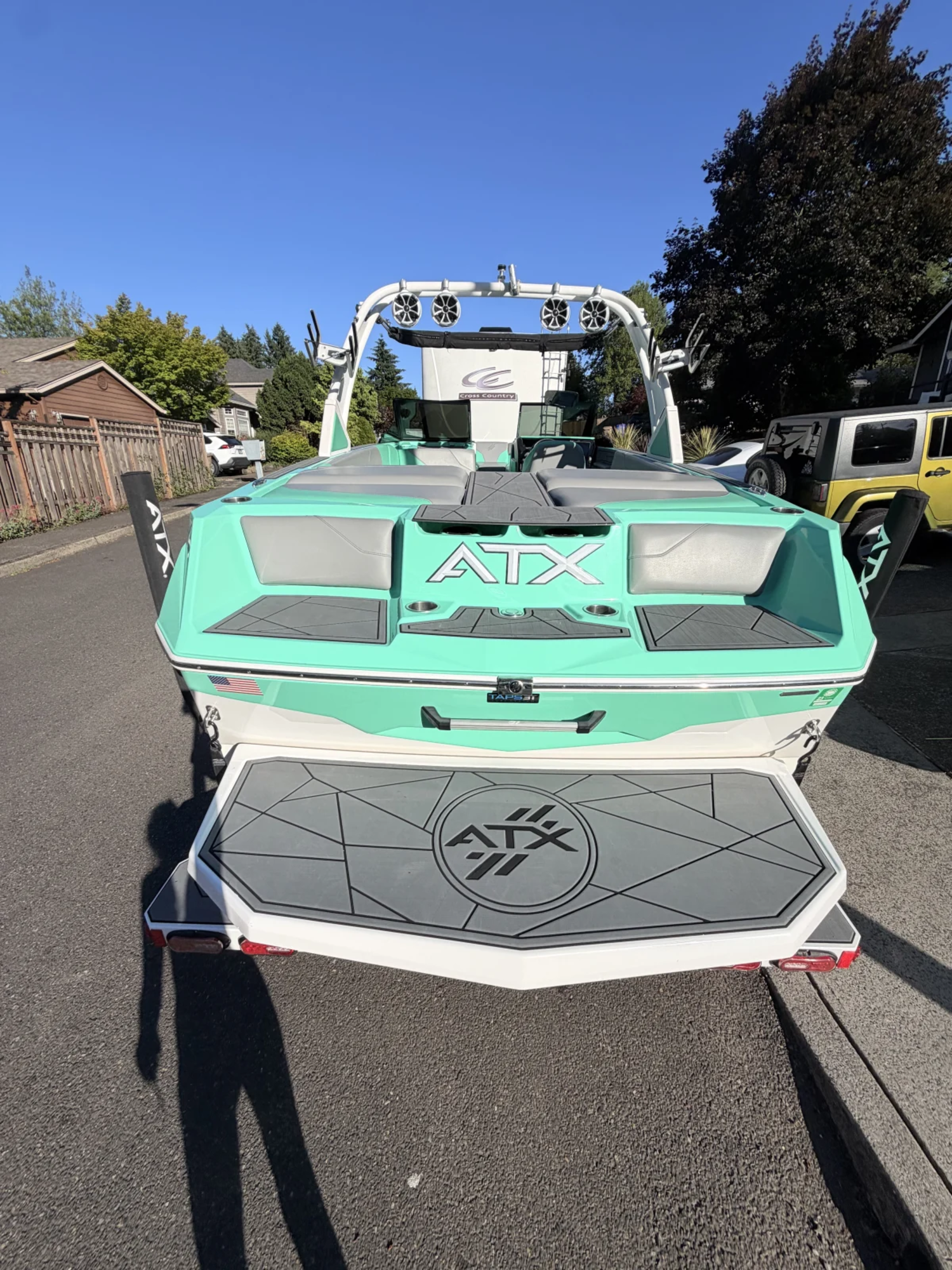  2021 ATX 24 TYPE S WAKE BOAT