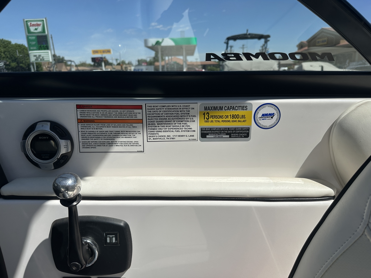 2012 Moomba Mobius LSV