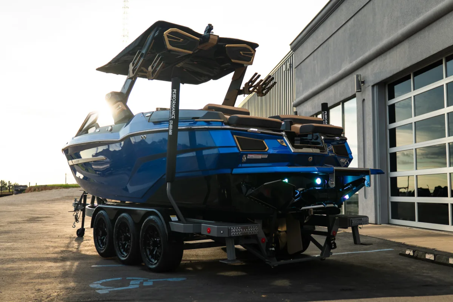 2027 MASTERCRAFT X23 SAPPHIRE BLUE FLAKE 