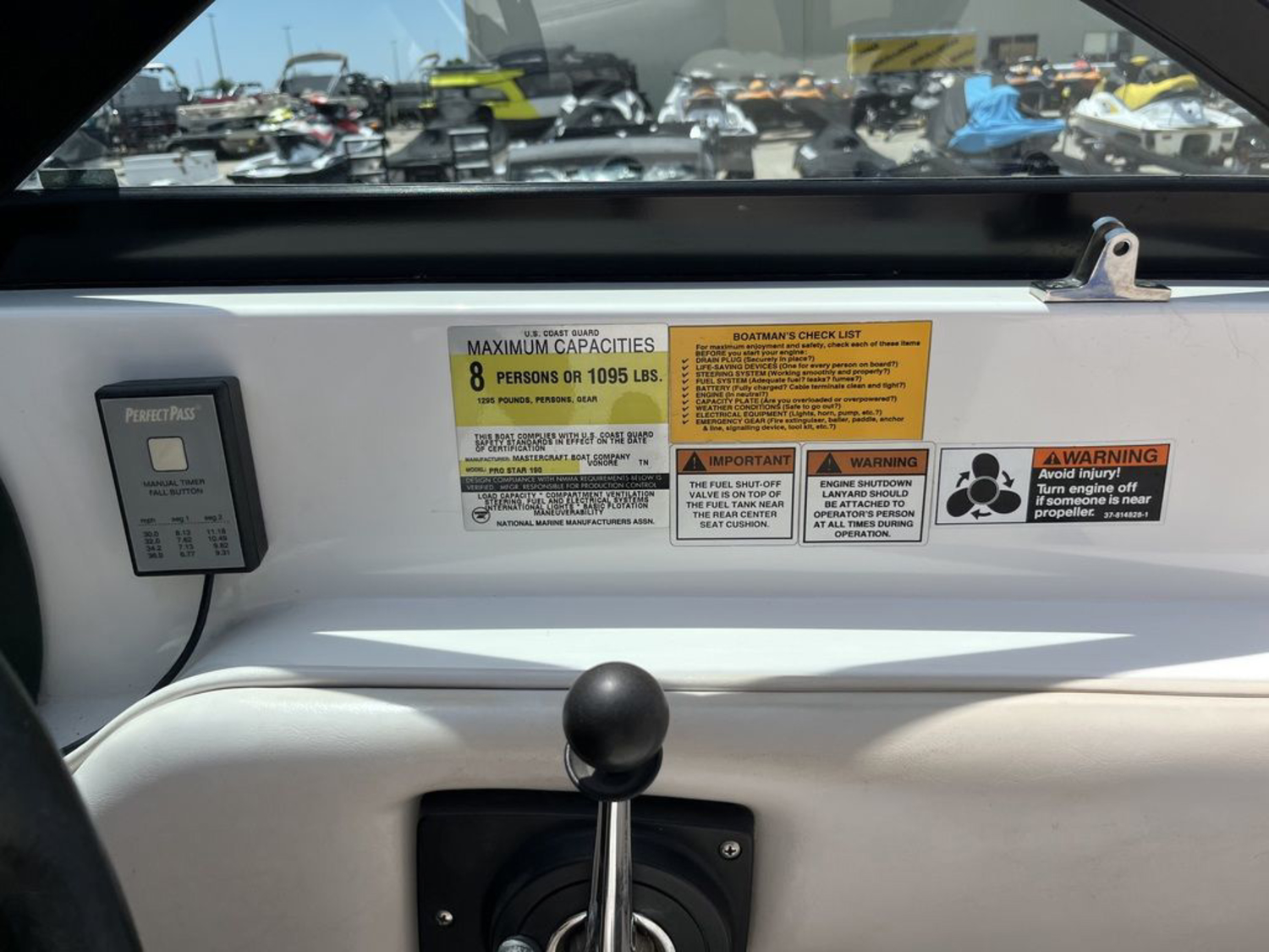 1998 Mastercraft Prostar 190