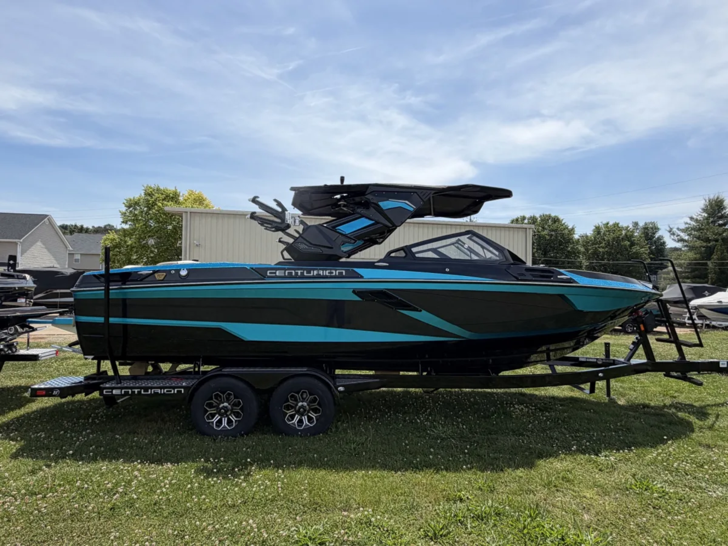 2026 Centurion Ri245 Onyx and Bahama Blue Metal Flake