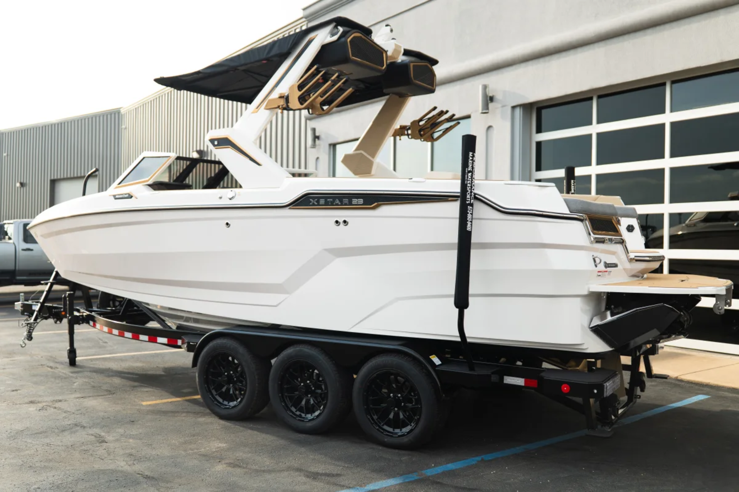 2026 MASTERCRAFT XSTAR-23 CUSTOM WHITE STARLIGHT METAL FLAKE 