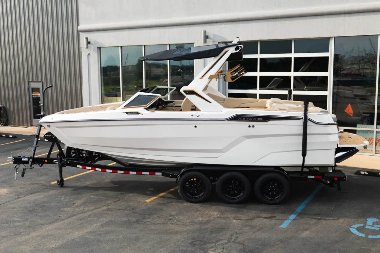 2026 MASTERCRAFT XSTAR-23 CUSTOM WHITE STARLIGHT METAL FLAKE 