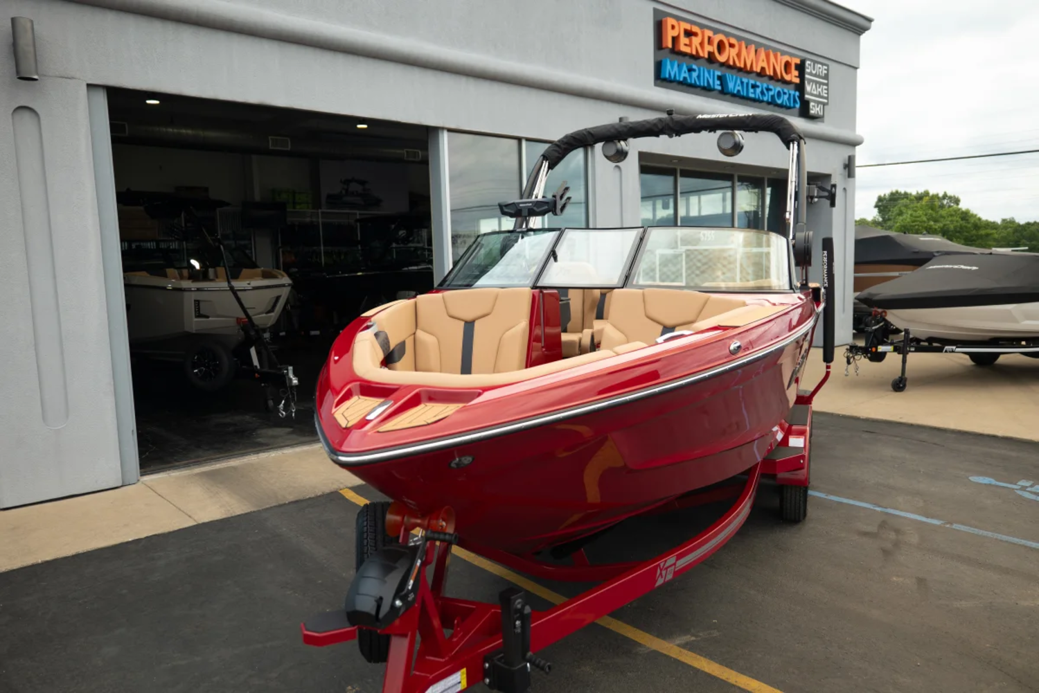 2026 MASTERCRAFT XT23 PRO TOUR RED FINANCING AND SHIPPING AVAILABLE 