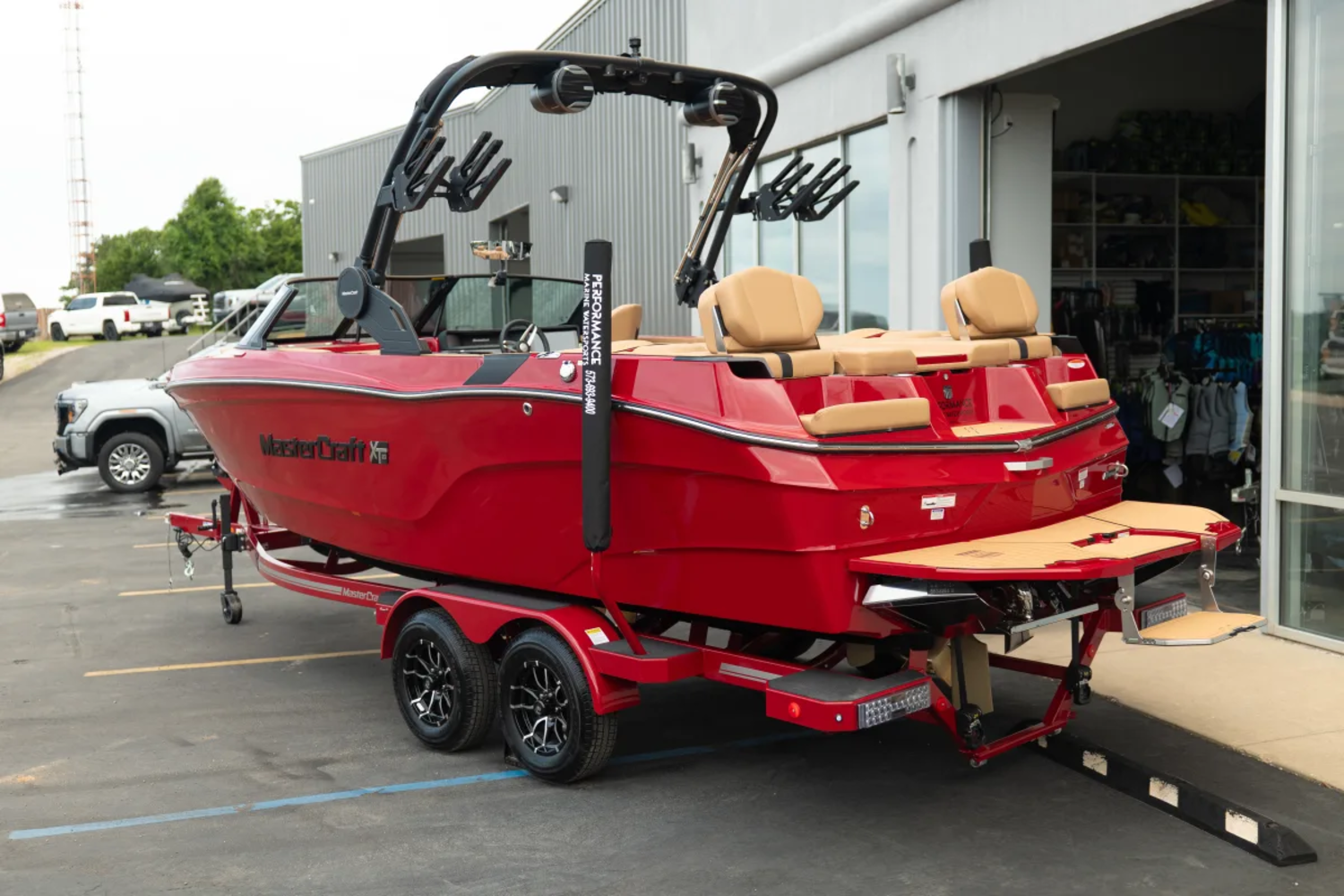 2026 MASTERCRAFT XT23 PRO TOUR RED FINANCING AND SHIPPING AVAILABLE 