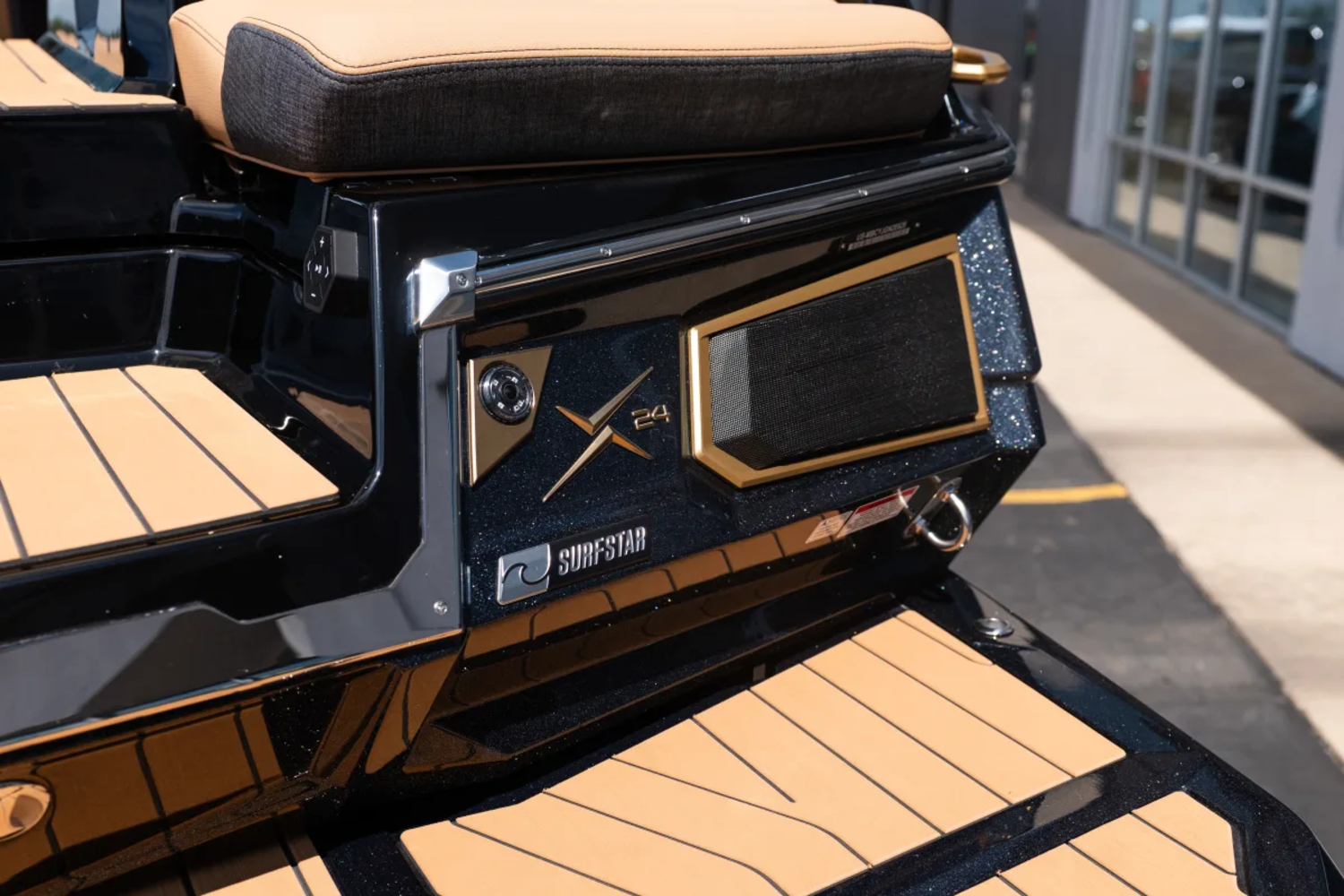 2026 MASTERCRAFT X24 BLACK MICA FLAKE SUPERCHARGED 640HP 
