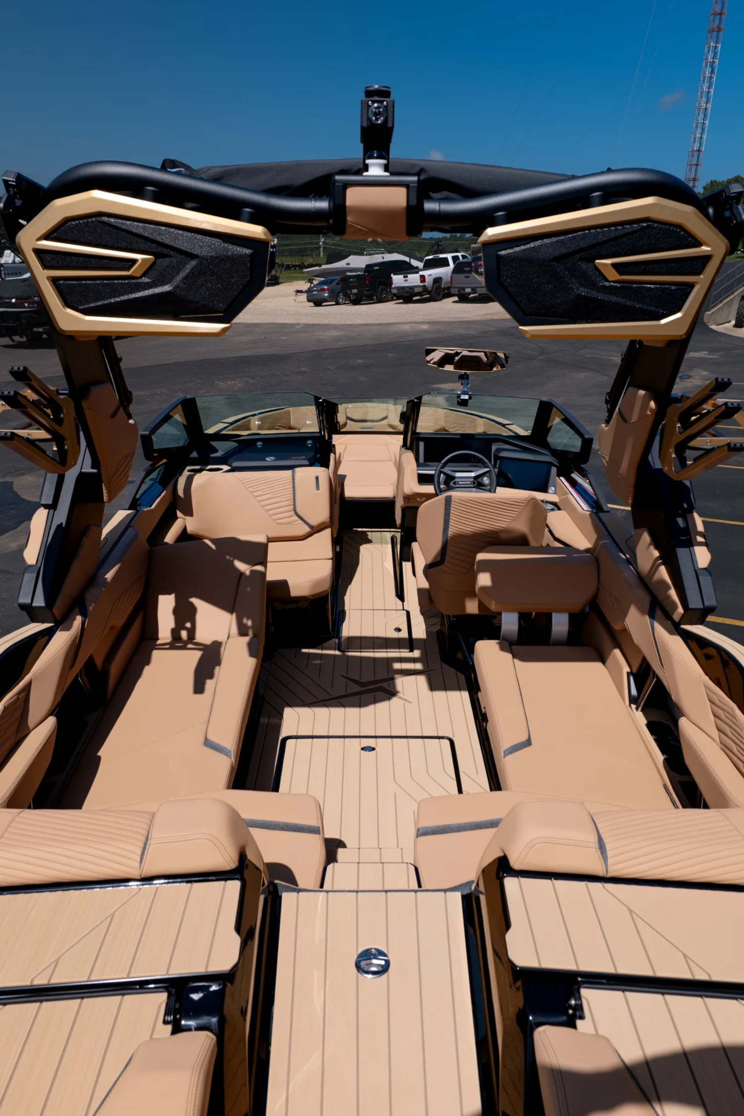 2026 MASTERCRAFT X24 MIDNIGHT BLACK & GOLD ACCENTS 