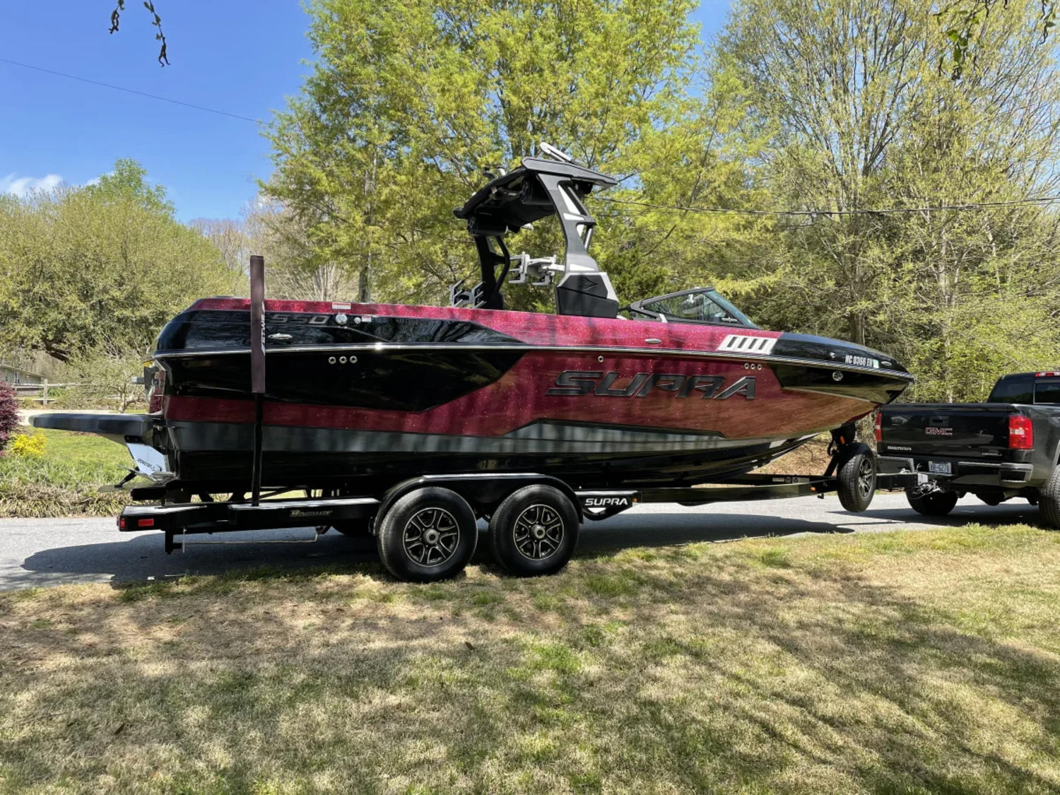 2019 Supra SE550 Roush 575 Supercharged Low Hours With Trailer