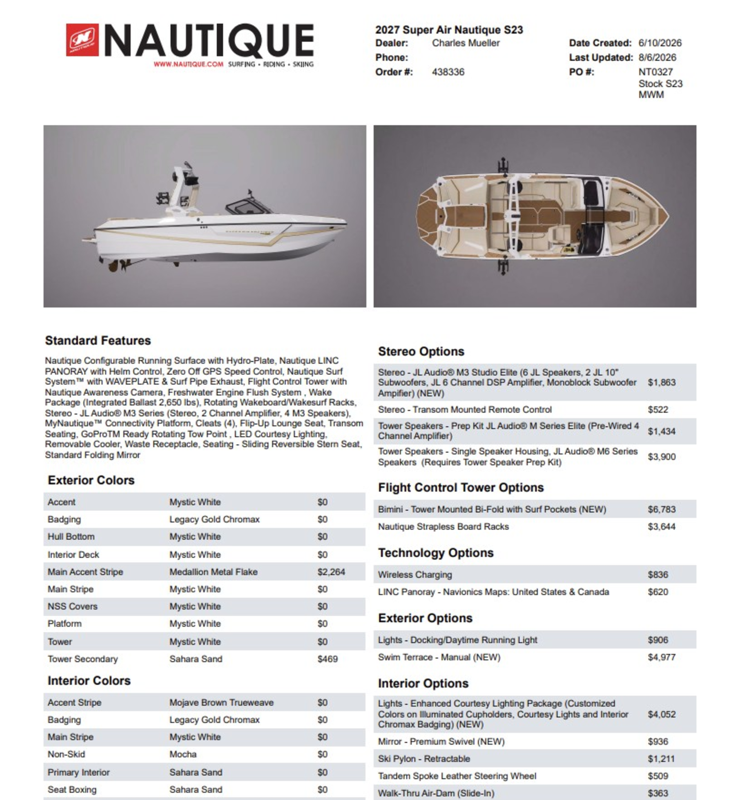 2027 Nautique Super Air S23