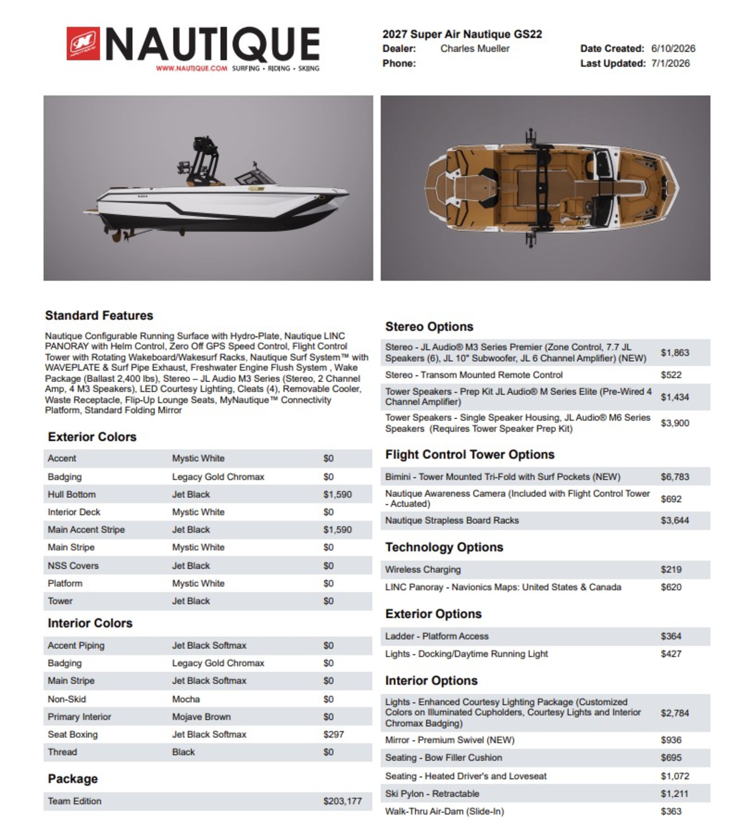2027 Nautique Super Air GS22