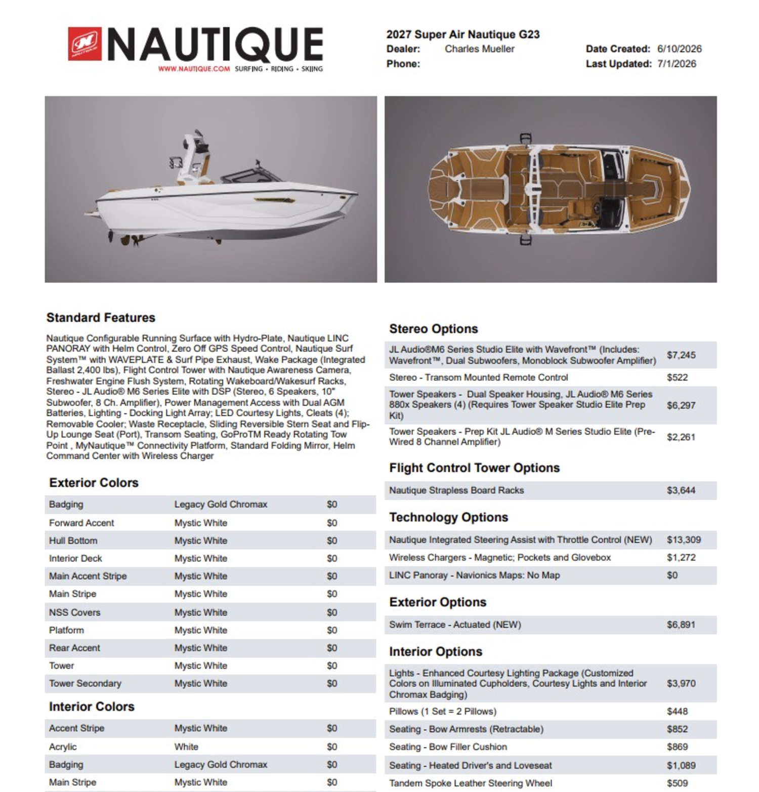 2027 Nautique Super Air Nautique G23
