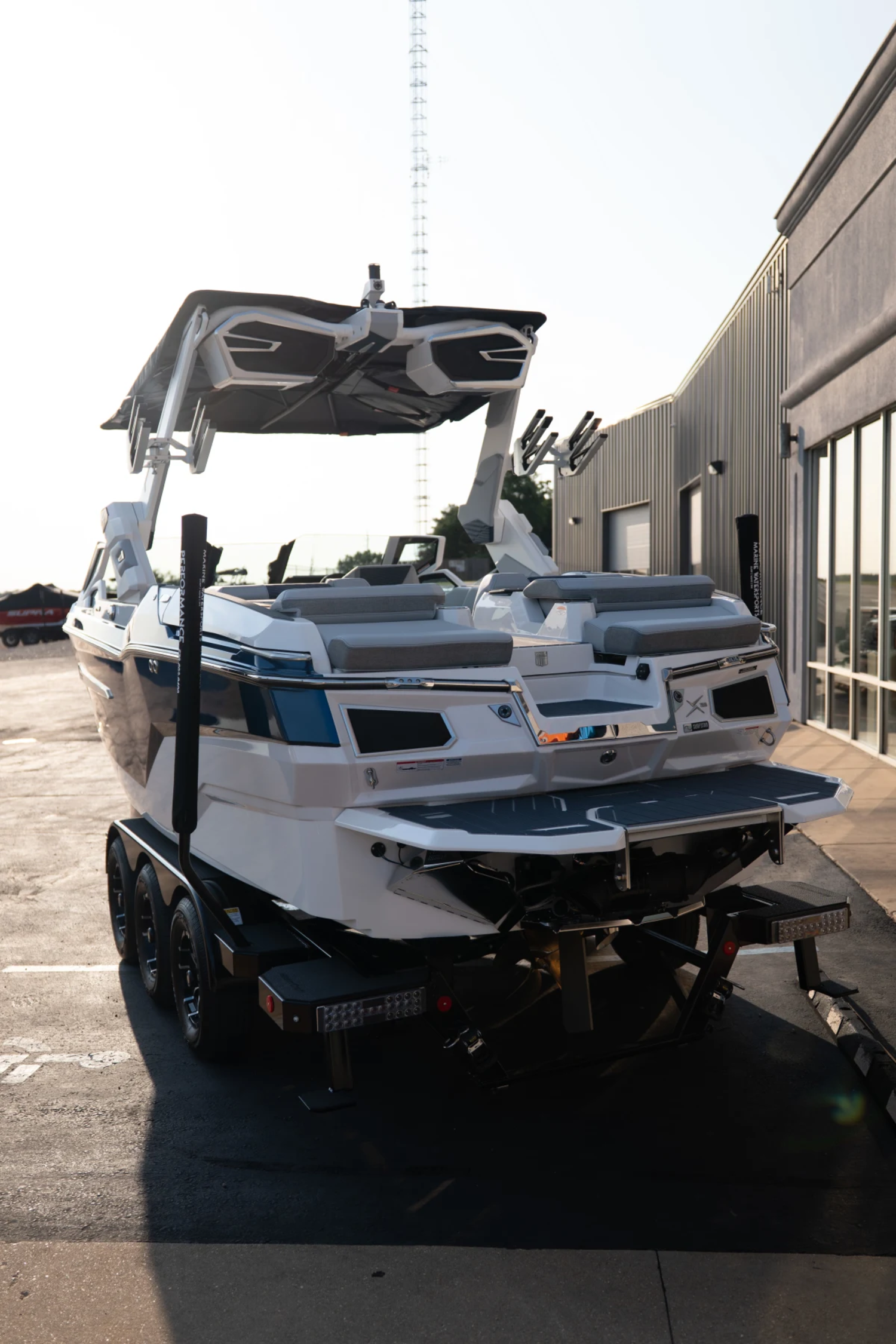 2027 MASTERCRAFT X23 NAVY BLUE FLAKE & STARLIGHT FLAKE 