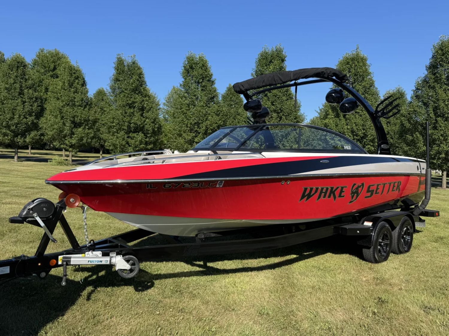 2006 Malibu Wakesetter 23LSV - 275 hours - 2021 Mastercraft Trailer