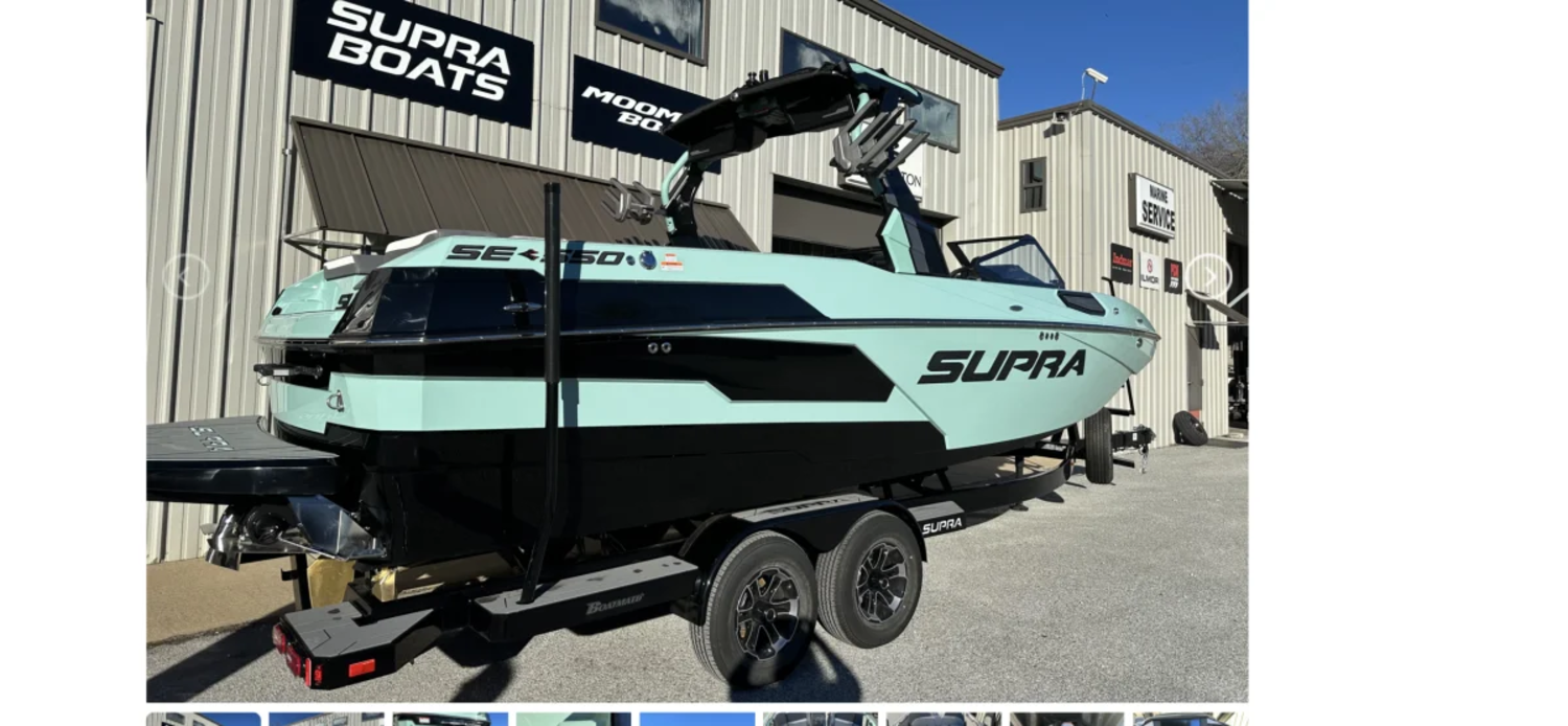 2024 Supra Boats SE550