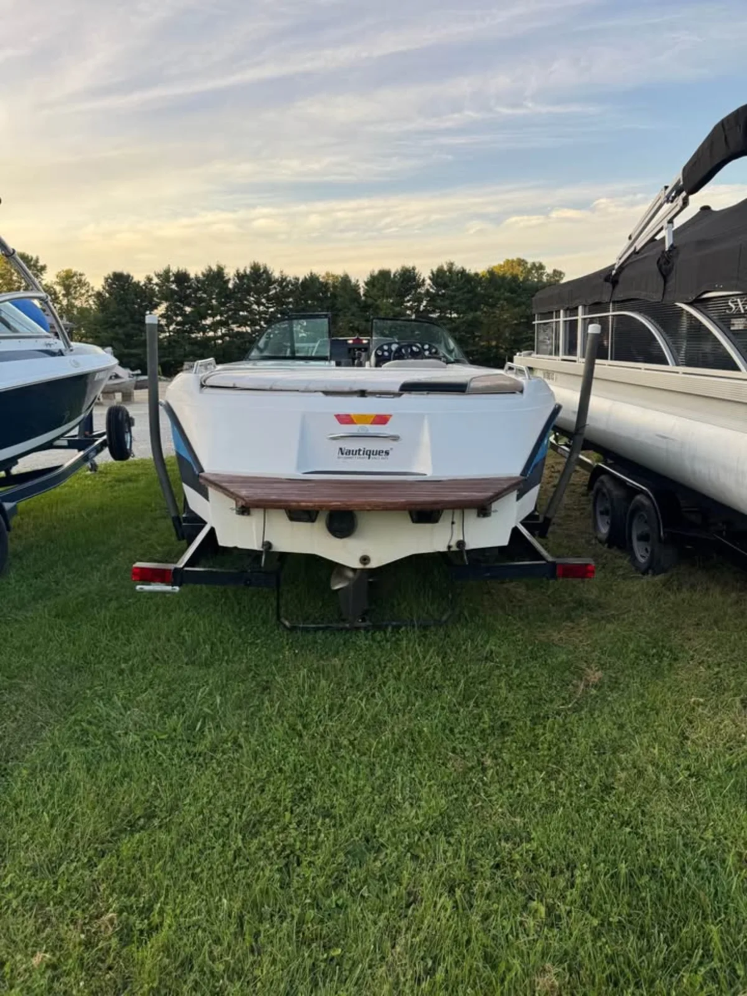 1997 Nautique Boats Super Sport and trailer
