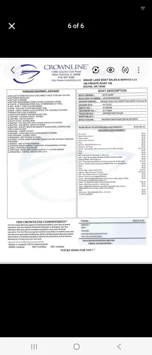 2023 crownline E275 surf  only 50 hours Icon