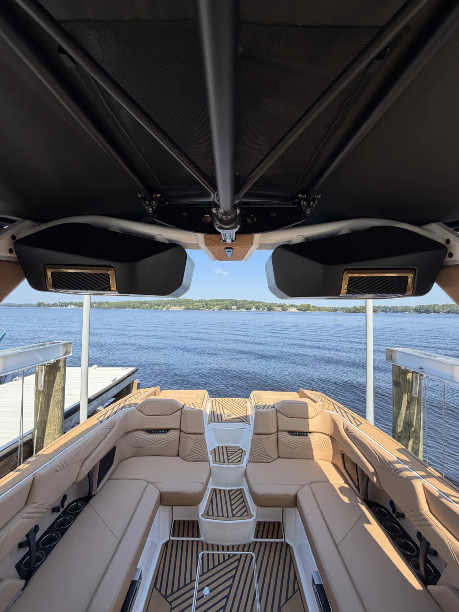 2026 MasterCraft XStar 25  Under 40 Hours  Supercharged Ilmor Stunning White  Beach Tan 