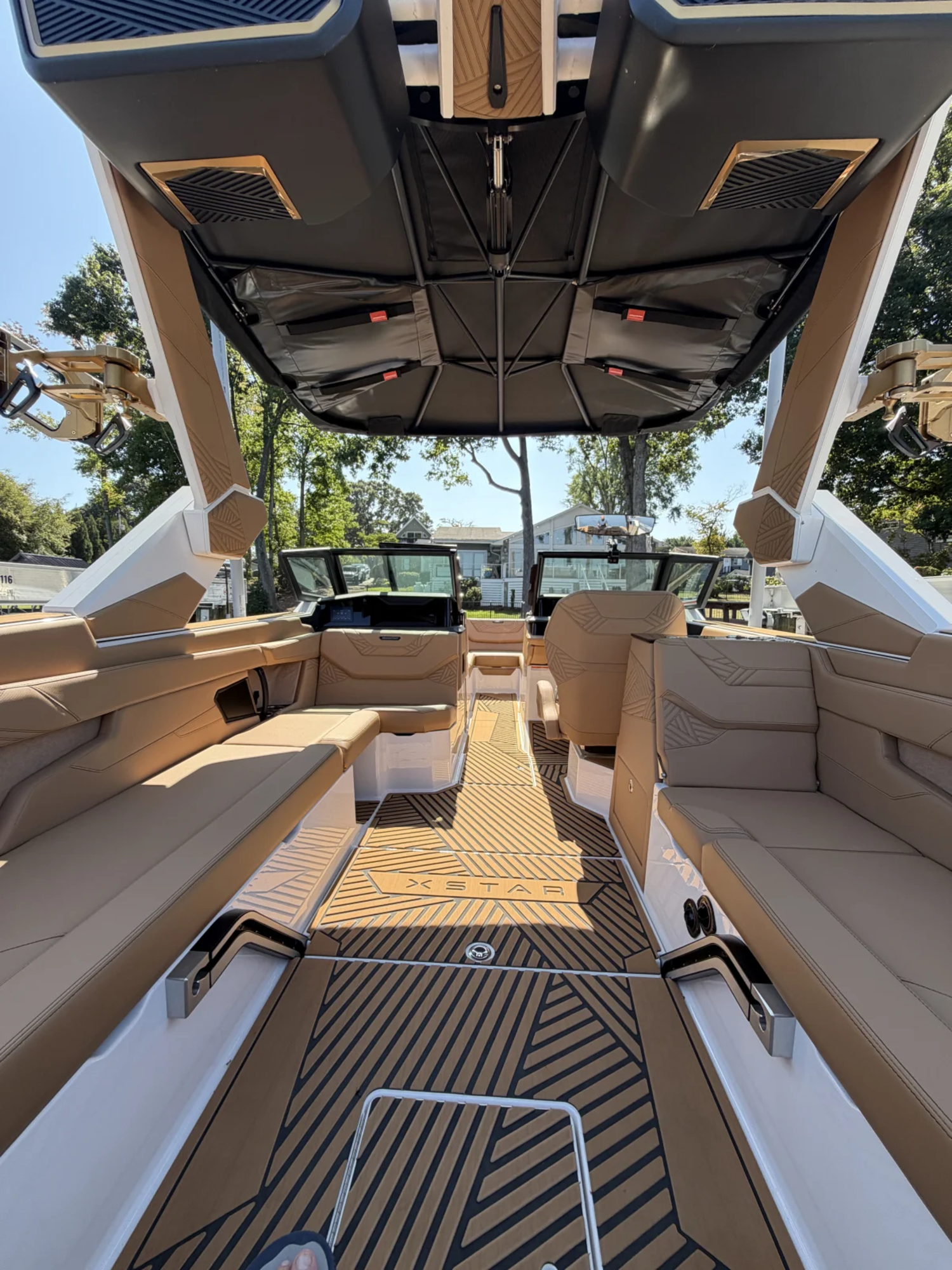 2026 MasterCraft XStar 25  Under 40 Hours  Supercharged Ilmor Stunning White  Beach Tan 